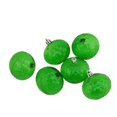 thumbnail image 3 of Northlight 6ct Transparent Shatterproof Hammered Christmas Disco Ball Ornament Set 2.5" - Blue, 3 of 4