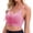 Pink, variant on Sports Bras for Women HIigh Support, Criss-Cross Back Padded Strappy High Impact Sports Bras for Women White Free Size