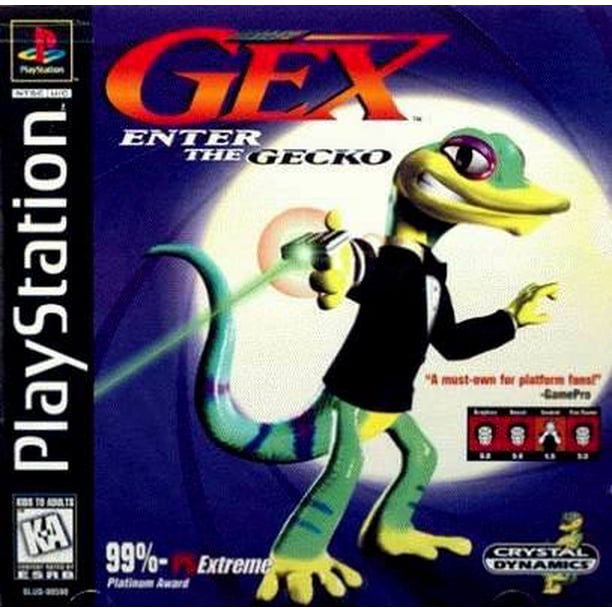 Gex Enter The Gecko Playstation Ps1 Refurbished Walmart Com Walmart Com