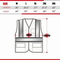 thumbnail image 6 of KAYGO Safety Vest with Pockets - High Visibility Reflective Vest ANSI Class 2 Construction Vest, 6 of 6