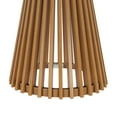 thumbnail image 5 of Plank+Beam 48" Lido Round Dining Table, Solid Wood Minimalist Kitchen Table for 4, Pecan, 5 of 9