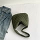 thumbnail image 4 of Bolso de hombro acolchado de pana para mujer, bolso de moda para uso diario en la oficina, 4 of 8
