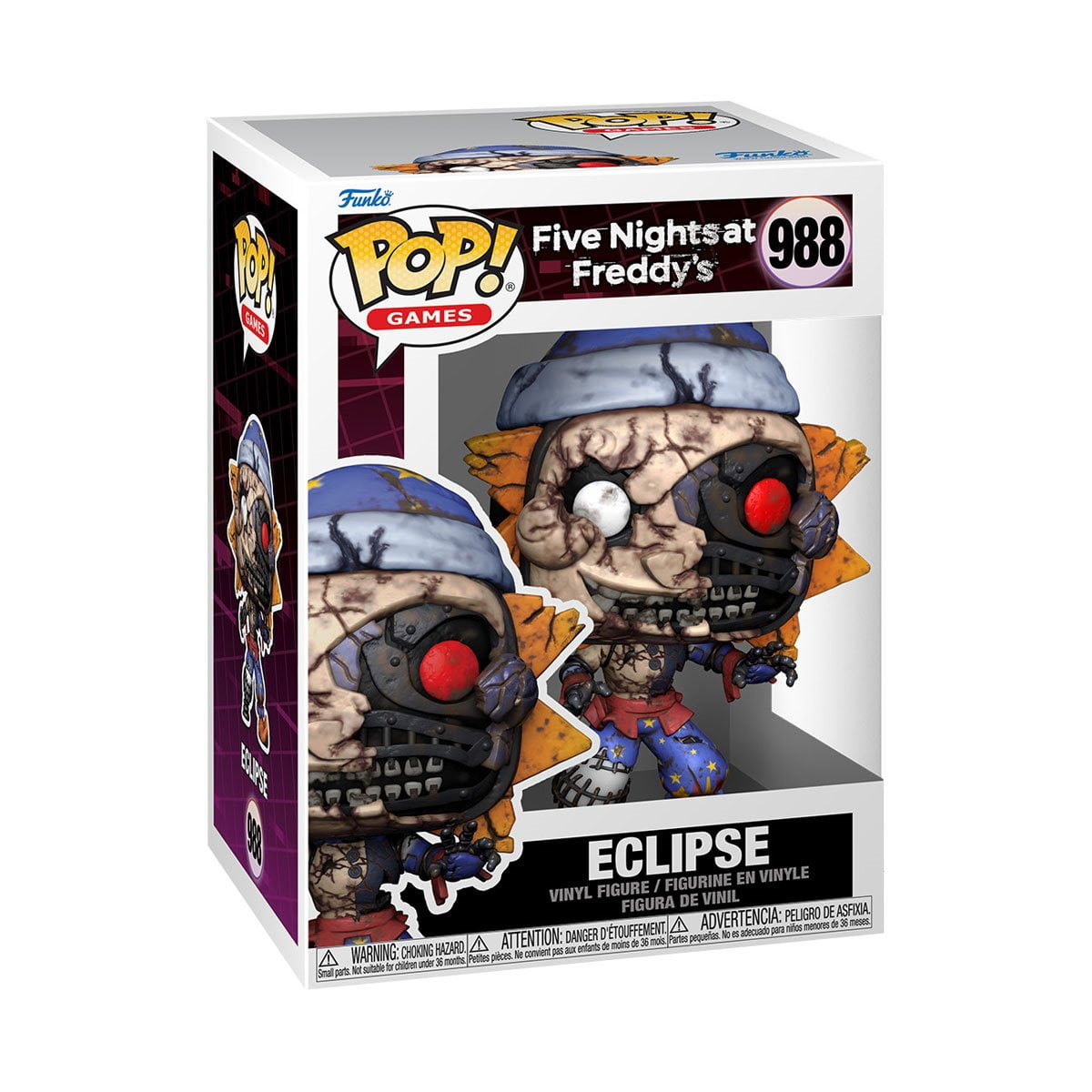 Funko Pop! Five Nights at Freddy's Security Breach Eclipse, Roxy and Chica