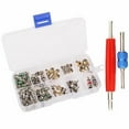 thumbnail image 2 of 102X R134a Car A/C Air Conditioning Valve Cores Auto Air Con Tool Kit 1/4" 5/16", 2 of 5