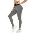 thumbnail image 5 of YouLoveIt Women's High Waist Yoga Pants Tummy Control Butt Lift Booty Pants High Elastic Leggings Pant Stretchy Leggings Slimming Workout Leggings Tights Gym Fitness Sports Trousers, 5 of 7