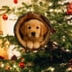 thumbnail image 1 of Lekihaqq Forest Animal Christmas Ornaments, Acrylic Tree Decorations, Holiday Decor, Festive Animal Print Ornaments, Woodland Theme Christmas Decor, Wildlife Holiday Tree Hanging Decorations, 1 of 8