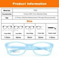 thumbnail image 3 of EnzoDate Flexible Kids Eyeglasses Frame Size 44/16 TR90 Children Glasses, No Screw, Unbreakable Safe Light Boys Girls Optical Glasses, 3 of 6