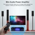 thumbnail image 4 of Amplificador de audio doméstico Romicta 4 canales Bluetooth 5.0 200W, 4 of 9