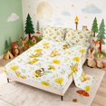 thumbnail image 2 of Erosebridal Mouse King Sheets for Girls, Dandelions Bedding, 4 Pieces 1 Flat Sheet 1 Fitted Sheet and 2 Pillowcases, 2 of 6