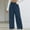 *Blue, variant on ClodeEU High Waisted Corduroy Pants for Women ,Elastic Waist Loose Trendy Trousers,Casual Fall Pants with Pockets Blue,Womens Plus L