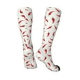 thumbnail image 4 of Balery Chili Fun Novelty Socks Men'S Women'S Crew Socks Funny Crazy Novelty Socks Quirky And Cool Socks, 4 of 9