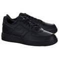 thumbnail image 2 of nike kid's air force 1 low preschool basketball shoes, black/black-black 2.5y, 2 of 7