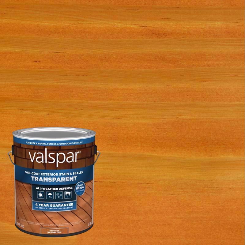 Valspar Stain&Sealer TRNSP RED NATL 1G VL1028081-16