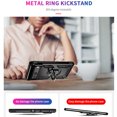 thumbnail image 3 of Allytech Rugged Case for Google Pixel 7, Military Grade Protection Shockproof Non-Slip Cover with Metal Rotatable Ring Stand, Magnetic Car Mount Holder Fashion Case for Google Pixel 7 - Black, 3 of 7