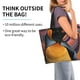 thumbnail image 2 of Disketp Abstract Pattern Penguin Bolsa Tote Estampada para Mujer, Bolso de Hombro y de Mano para Compras y Viajes, 2 of 8