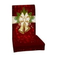 thumbnail image 2 of Cubierta de silla elástica todo incluido con estampado de decoración navideña, cubierta para mesa de comedor y silla Wmkox8yii  HFSH5192, 2 of 2