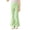 Green, variant on Nilvkv Girls Flare Pants, Leggings for Girls, Ice Silk Solid Bell Bottoms with Elastic Waist for Summer Casual Wear White 5-6 Years