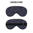 thumbnail image 2 of Fuzoiu Navy Dark Blue Print Sleep Masks,Eye Masks with Adjustable Strap for Sleeping,Night Eye Shade for Women Men,Eye Cover for Full Night's Sleep, Travel and Nap, 2 of 7