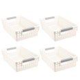 thumbnail image 1 of 4Pcs Plastic Basket Desktop Toy Basket Desktop Organizer Plastic Storage Baskets, 1 of 4