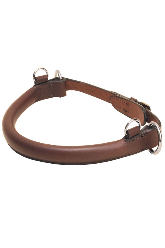 Jump Padded 1 Noseband Rings Reins Headstall Attachment Havana