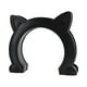 thumbnail image 1 of Puerta interior para gatos Puerta para gatos Instrucciones fáciles de seguir Túnel de puerta de pasillo para gatos para gato 1 pieza negro, 1 of 5