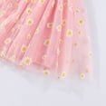 thumbnail image 6 of HWJAD Toddler Girls Birthday Tulle Dress Baby Princess Sunflower Spaghetti Straps Tutu Dresses Summer Clothes, 6 of 7