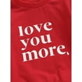thumbnail image 6 of Toddler Baby Girl Boy Valentine's Day Outfit Crewneck Sweatshirt Long Sleeve Sweater Shirt Spring Pullover Tops, 6 of 7