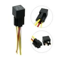 thumbnail image 2 of Waterproof DC 12V 80A SPST Automotive Car Relay 4 Pin 4 Wires w/ Harness Socket 3pcs, 2 of 3
