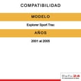 thumbnail image 2 of Cuarto Tyc - Compatible Con Explorer Sport Trac 2001-2005 - Lado Derecho (Copiloto), Posición P Tyc ExplorerSportTrac, 2 of 4