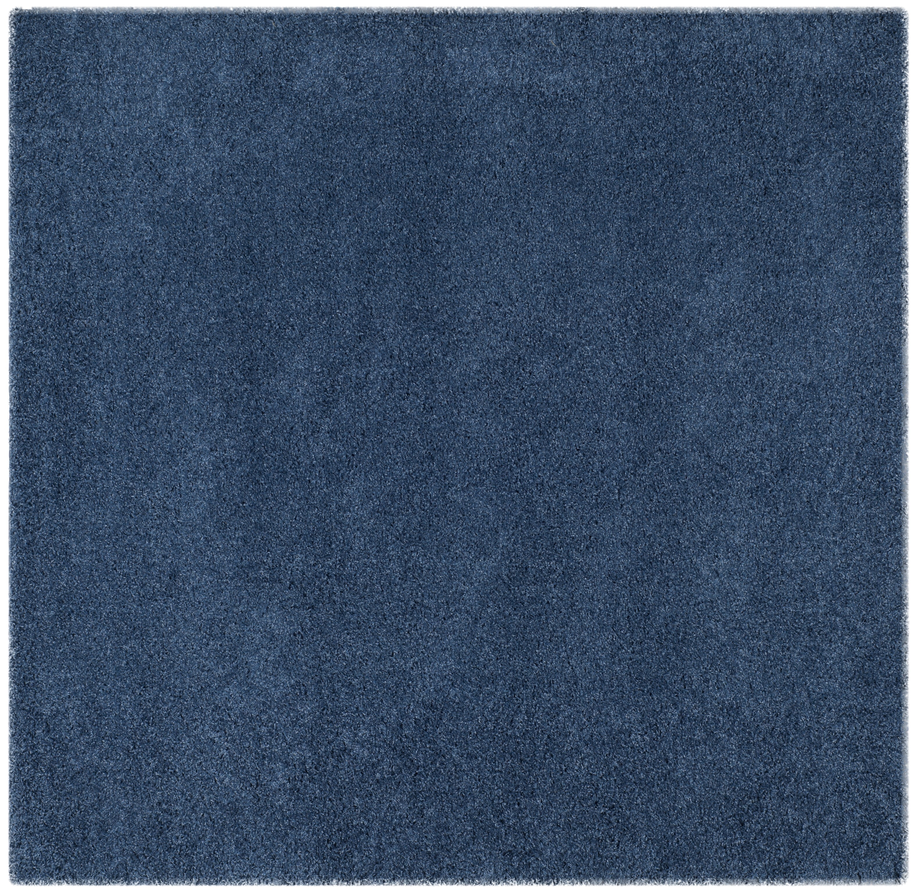 Safavieh Laguna Neven Solid Shag Area Rug, Blue, 4' x 4' Square