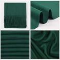 thumbnail image 3 of Women Scarf Pashmina Shawls and Wraps for Evening Dresses, Winter Fashion Soft Warm Long Large Scarves, Lightweight Silk Solid Colors Capes for Ladies Green, 3 of 7