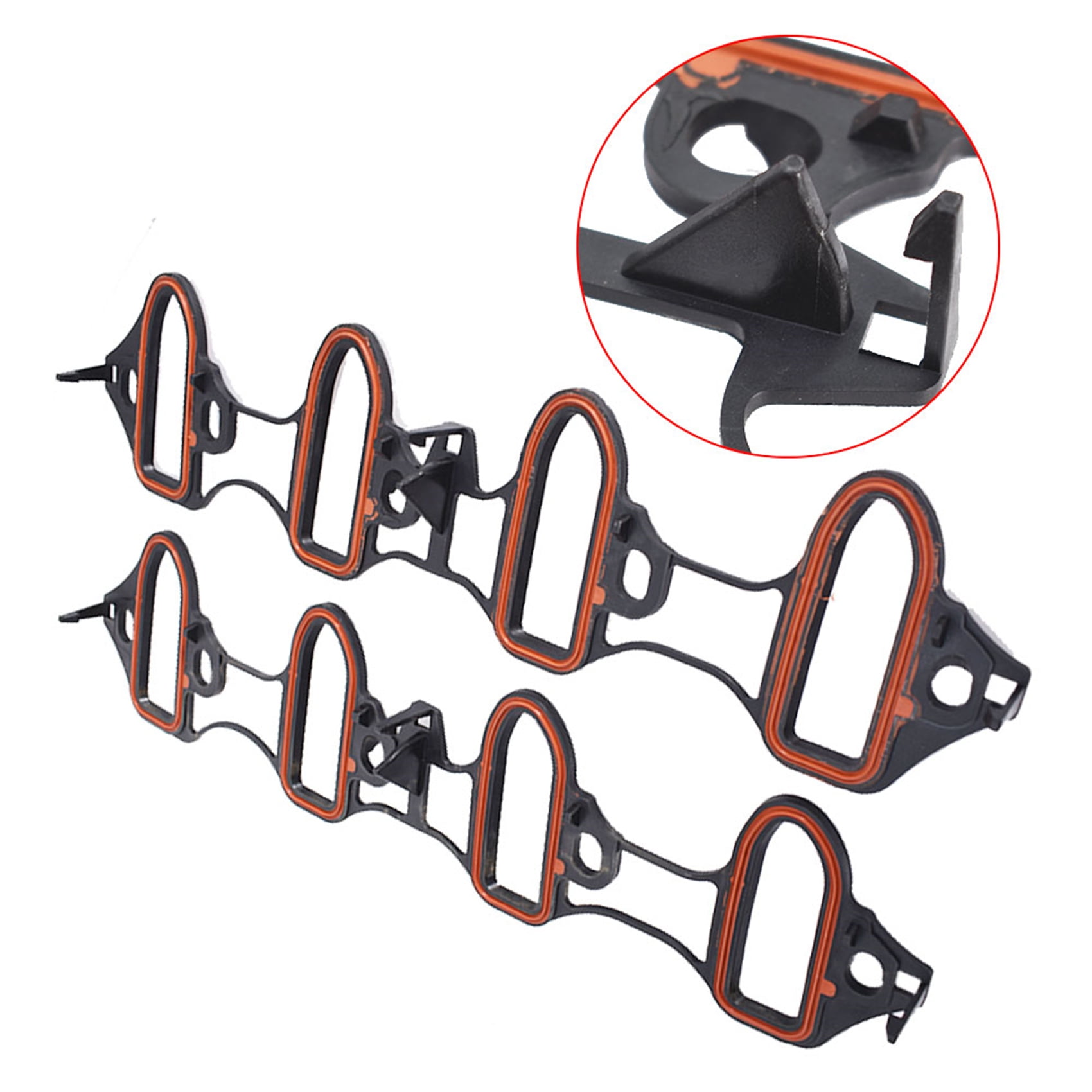 Knock Sensor Harness Intake Manifold Gasket Kit Set Replacement for Silverado Sierra
