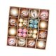 thumbnail image 4 of 44 Uds bolas de Navidad adornos decoración de de Navidad adornos de decoración de de Navidad a granel para decoraciones de guirnaldas de Café Dorado Macarena Bolas colgantes, 4 of 8