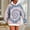 #031-Pink, variant on Craaazy Hoodies For Women Tie Dye Print Loose Fit Long Sleeve Crewneck Pullover Sweatshirt With Pocket Gifts
