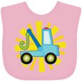 thumbnail image 3 of Inktastic Tow Truck Lover Boys or Girls Baby Bib, 3 of 4