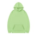 thumbnail image 5 of Huankd Womens Sweatsuits 2 Piece Set 2026 Casual Winter Long Sleeve Hoodie Loose Wide Leg Sweatpants Spring Tracksuit Light Green S, 5 of 8