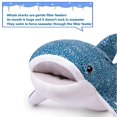 thumbnail image 2 of Peluche FRANKIEZHOU Simulación Tiburón Ballena Gigante 80 cm, 2 of 6