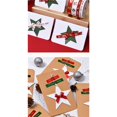 thumbnail image 4 of Christmas Ribbon , Satin Ribbons for Christmas Festival Holiday Decoration Xmas Gift Wrapping Crafts (100 Yards*0.9cm,Red), 4 of 5
