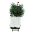 thumbnail image 5 of Northlight LED Lighted Ice Skates with Floral Arrangement Christmas Decoration - 12", 5 of 6