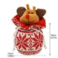 thumbnail image 3 of Holiday Party Drawstring Bags for Festive Celebrations and Present Wrapping with Secure Closure Design, 3 of 6