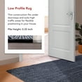 thumbnail image 3 of nuLOOM Rigo Hand Woven Farmhouse Jute Area Rug, 7' 6" x 9' 6", Navy, 3 of 15