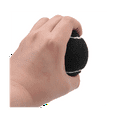 thumbnail image 6 of 24Pcs Pack Tennis Balls Wear- Elastic Training Balls 66mm Ladies Beginners Practice Tennis Ball,Black,24 * Tennis ball,black, 6 of 8