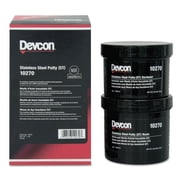 Devcon Putty, 1 lb Container Size, Can, ST, Dark Gray 10270