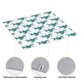 thumbnail image 4 of Naloa Cartoon Shark Dish Drying Mat for Kitchen Counter, Heat Resistant Drainer Mats, Absorbent Draining Mat,Dish Rack Pad,16"x18", 4 of 8
