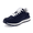 Navy, variant on Cushionaire Kicks Fashion Sneakers for Women - Lightweight Non-Slip Lace Up Spring Shoes with Memory Foam Insole and Tread Outsole