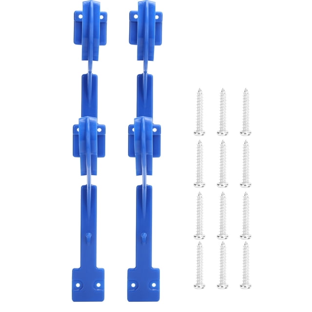 Bath Hook, Clothes Hanger, Sturdy With Screws Blue For Pool Hanging Clothes Gardening Tools
