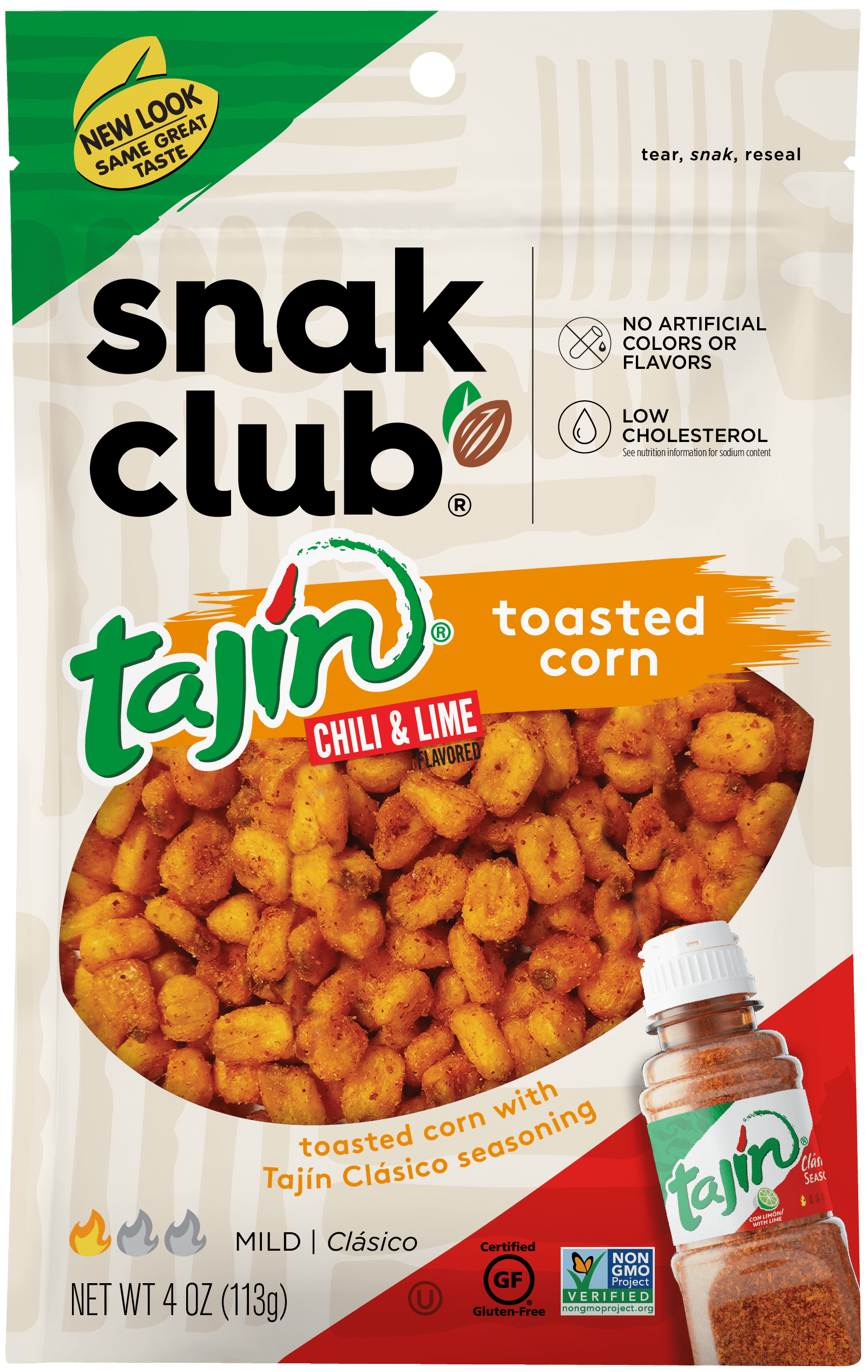 (3 pack) Snak Club Tajin Toasted Corn