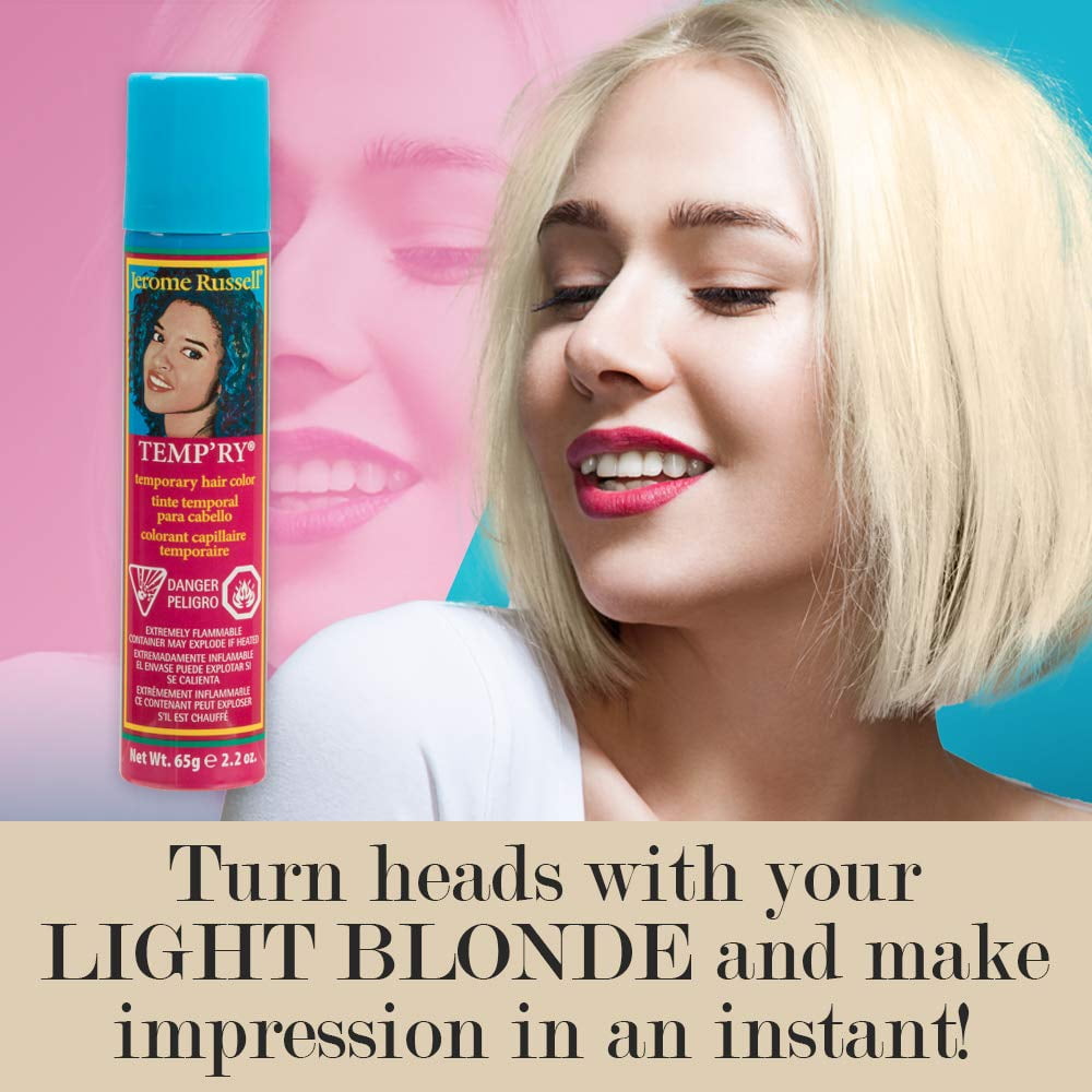 Buy 2 Pack Jerome Russell Temporary Hair Color Spray, Dark Blonde 2.2 oz Online in India