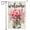 RMQ-226, variant on Welcome Butterfly Mason Jar Spring Summer Garden Flag Lawn Seasonal Wildflowers Home Yard 12x18 Inch Double Sided Small Burlap Outside Flags Decorations
