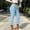 Blue high waisted capri pants for women a1, variant on Women's Flare Leg Capri Pants High Waisted Stretch Casual Workout Yoga Active Lounge Trousers Summer Beach Travel Bottoms, White 2XL
